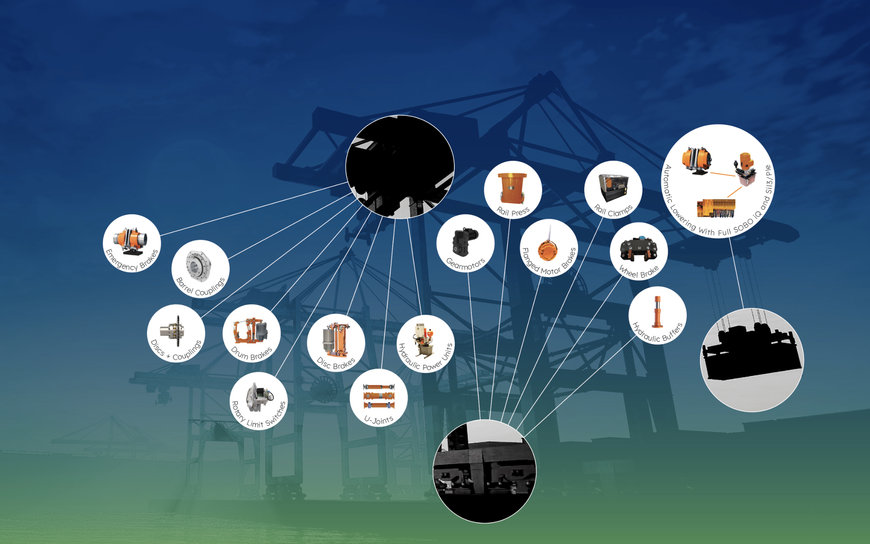 Regal Rexnord docks at TOC Europe 2024 with full system solutions for port cranes